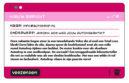 6.  Jeroen had de Autodrop Chaos Mix in zijn puurste vorm!