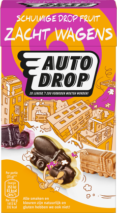 Schuimige Drop Fruit Zacht Wagens Schuimige Drop Fruit Zacht Wagens